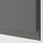 METOD - wall cabinet with shelves/2 doors, white/Voxtorp dark grey | IKEA Taiwan Online - PE743907_S1