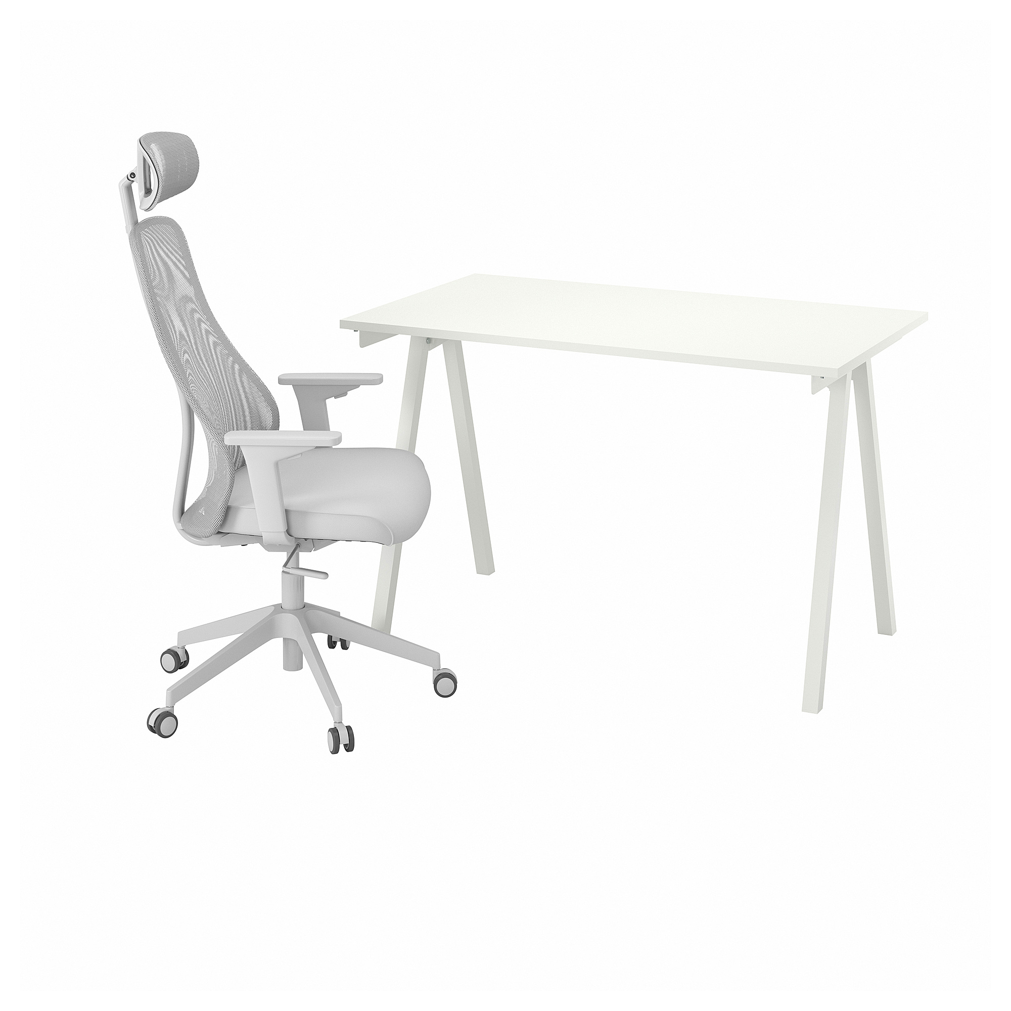 TROTTEN/MATCHSPEL desk and chair