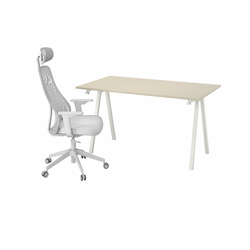 TROTTEN/MATCHSPEL desk and chair
