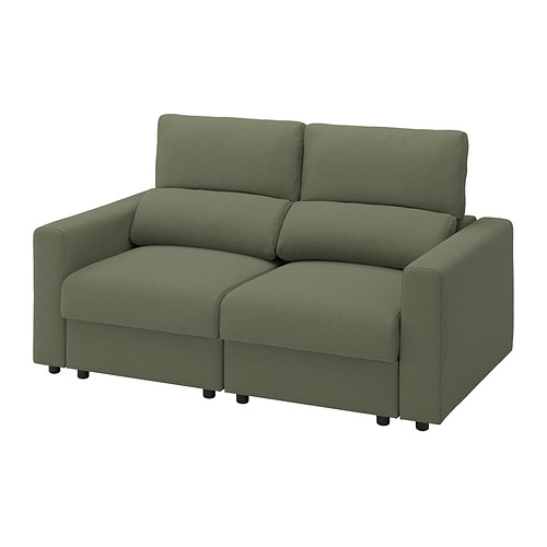 MALMKÖPING - 2-seat sofa, Tibbleby grey-green | IKEA Taiwan Online - E1019934_S4