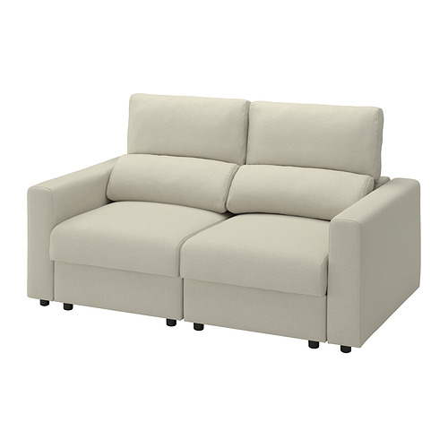 MALMKÖPING - 2-seat sofa, Tibbleby light beige | IKEA Taiwan Online - E1019936_S4