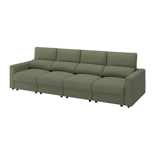 MALMKÖPING - 4-seat sofa, Tibbleby grey-green | IKEA Taiwan Online - E1019937_S4