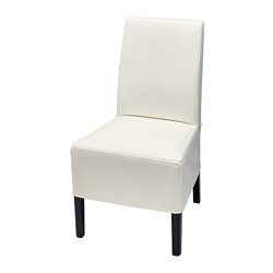 BERGMUND - chair cover, medium long, Nolhaga grey/beige | IKEA Taiwan Online - PE790668_S3