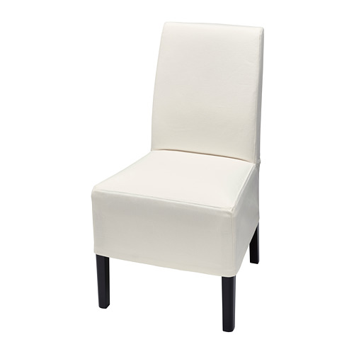 BERGMUND - chair w medium long cover, black/Inseros white | IKEA Taiwan Online - PE779089_S4