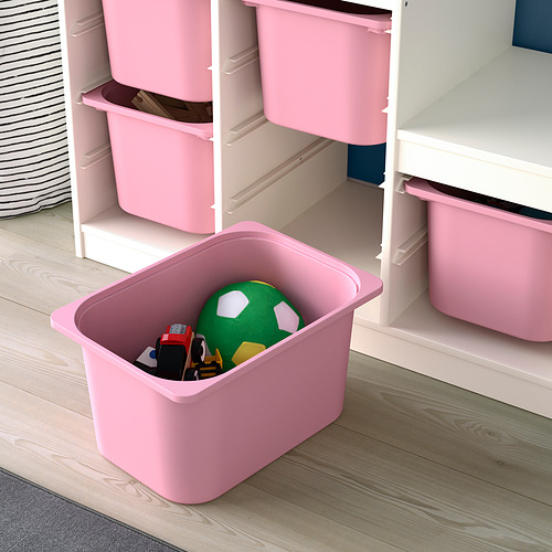 TROFAST - 收納組合, 白色/粉紅色 | IKEA 線上購物 - PE842972_S4