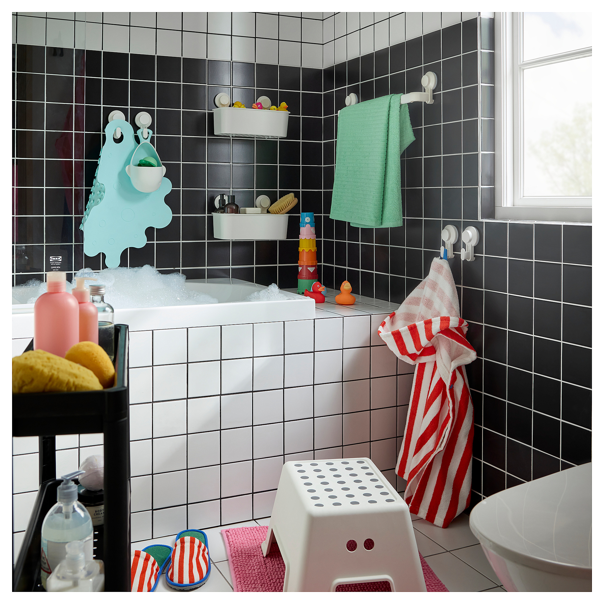 TRAMPSJÖN bathtub mat