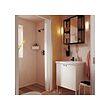 TISKEN corner shelf unit with suction cup