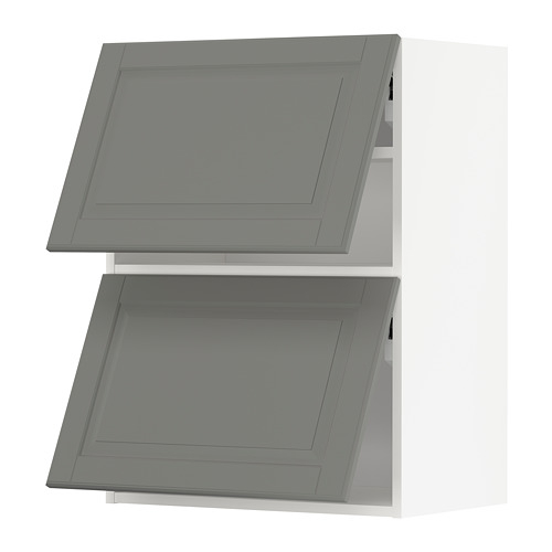 METOD wall cabinet horizontal w 2 doors