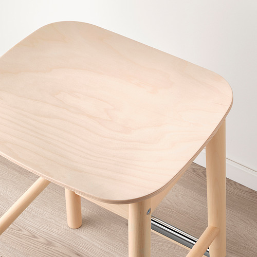 RÖNNINGE - bar stool, birch | IKEA Taiwan Online - PE842999_S4
