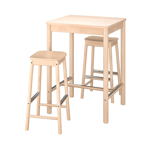 RÖNNINGE/RÖNNINGE - 吧台桌椅組, 樺木/樺木 | IKEA 線上購物 - PE843056_S4