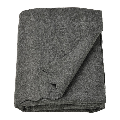 DAGGKÅPOR - throw, dark grey, 130x170 cm | IKEA Taiwan Online - PE951033_S4