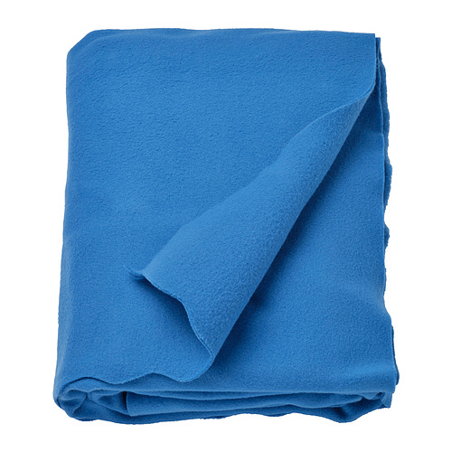DAGGKÅPOR - throw, bright blue, 130x170 cm | IKEA Taiwan Online - PE951057_S4