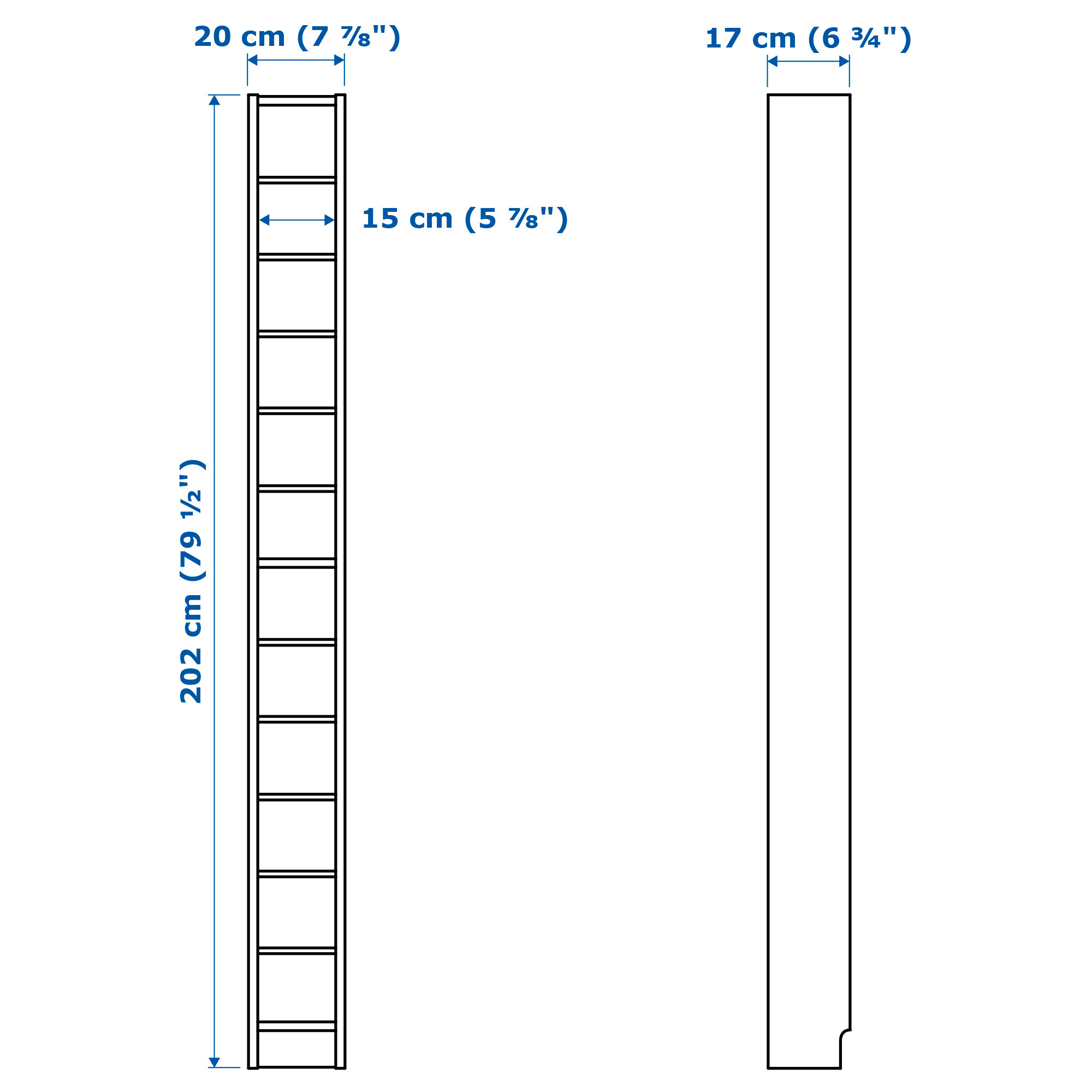 GNEDBY shelving unit