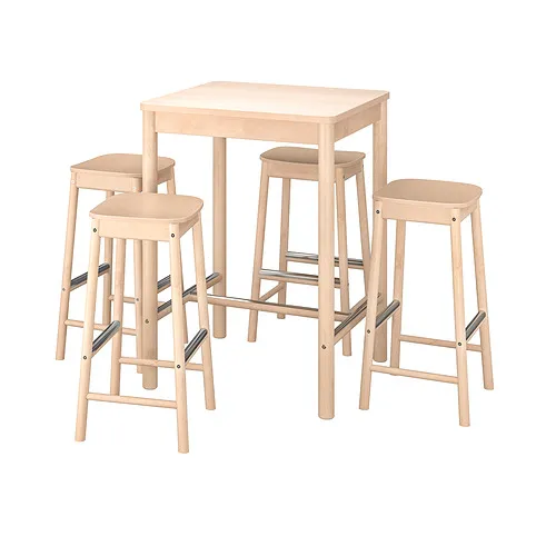 RÖNNINGE/RÖNNINGE - 吧台桌椅組, 樺木/樺木 | IKEA 線上購物 - PE843054_S4