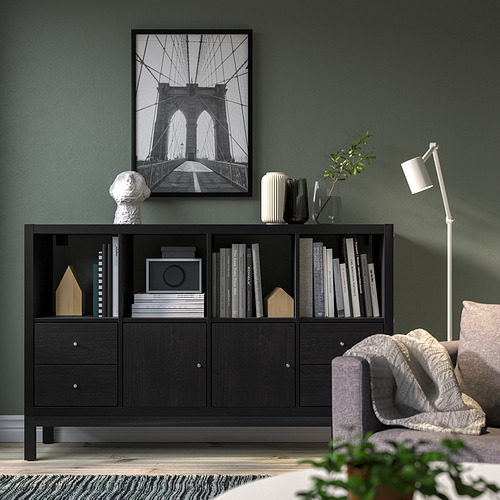 KALLAX shelving unit with underframe