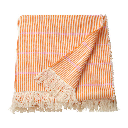 LAPPKATTFOT - throw, bright orange/pink, 130x170 cm | IKEA Taiwan Online - PE951080_S4