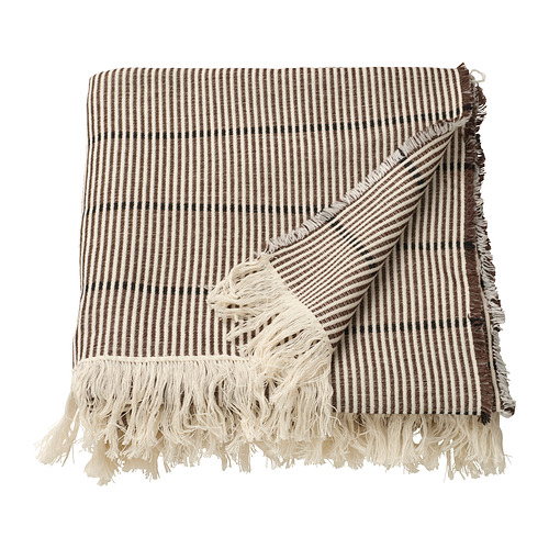 LAPPKATTFOT - throw, brown/black, 130x170 cm | IKEA Taiwan Online - PE951084_S4
