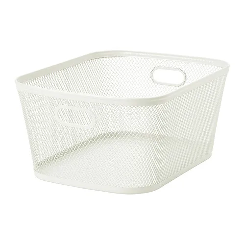SLÅTTERÄNG - 置物籃，淺乳白色，25x32x15 公分 | IKEA 線上購物 - E1020048_S4
