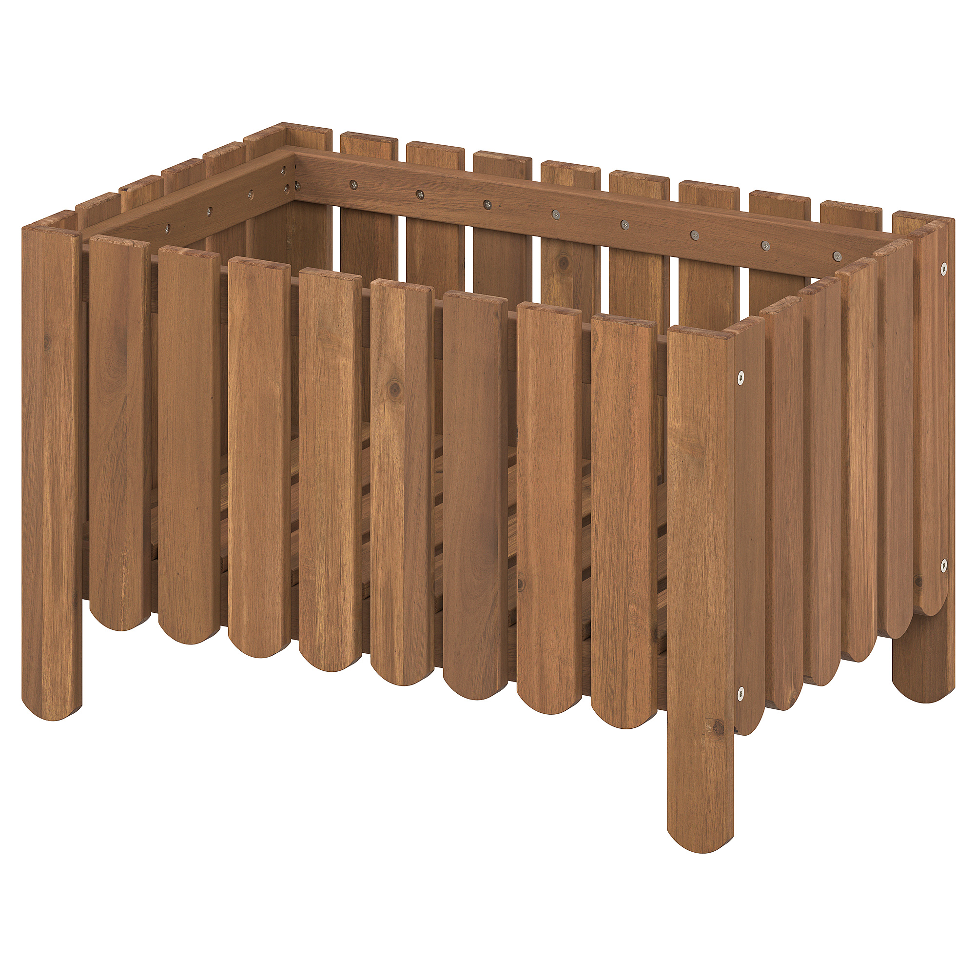 ASKHOLMEN flower box w trellis, outdoor