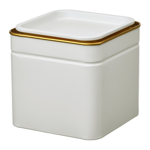 BLOMNING tin with lid