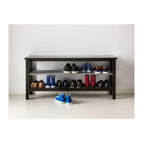 TJUSIG bench with shoe storage