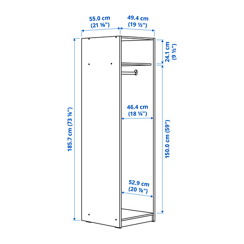 GURSKEN bedroom furniture, set of 4