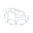 SKARPÖ armchair, outdoor