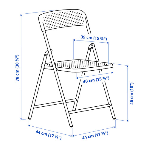 TORPARÖ chair, in/outdoor