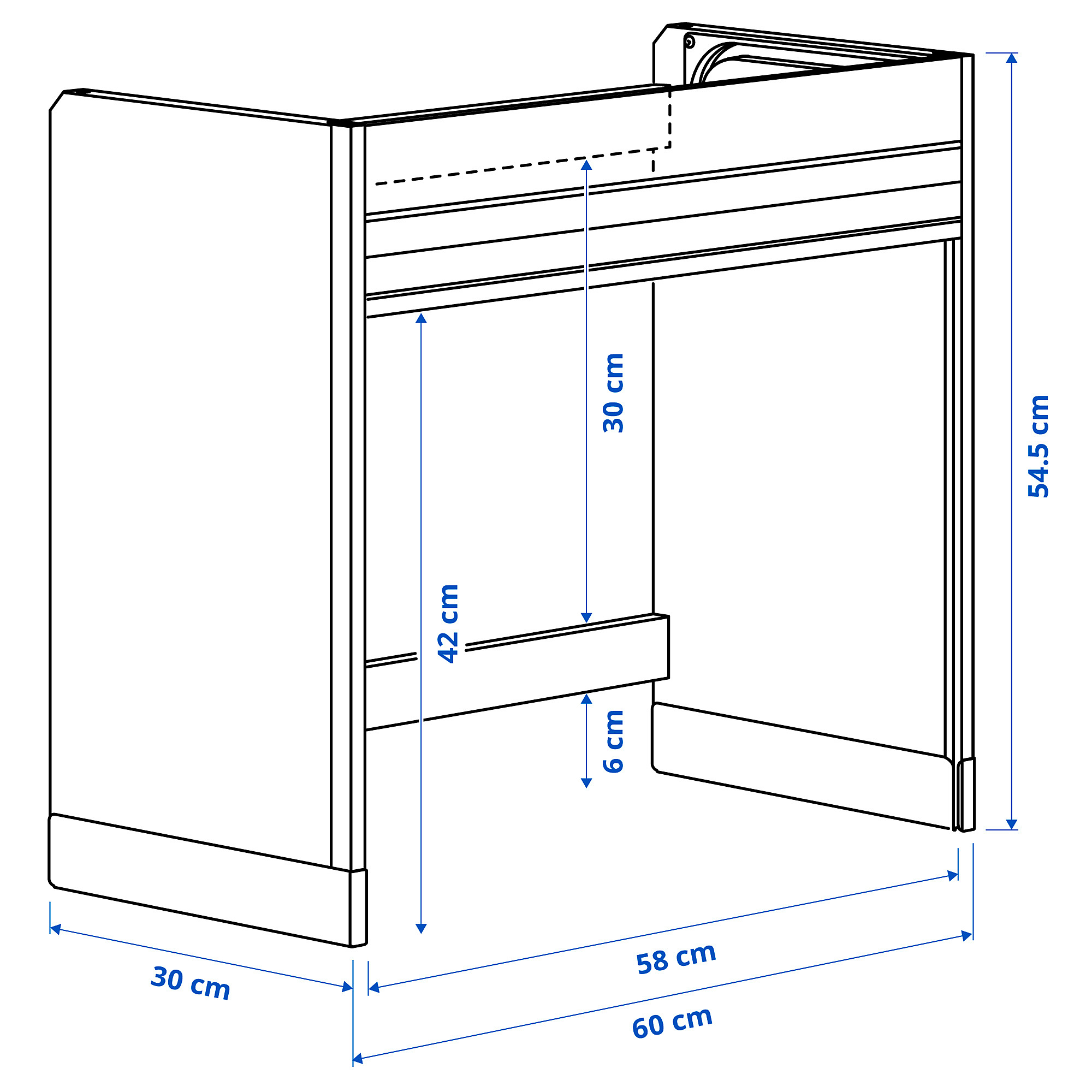 TITTEBO tambour storage f small appliances