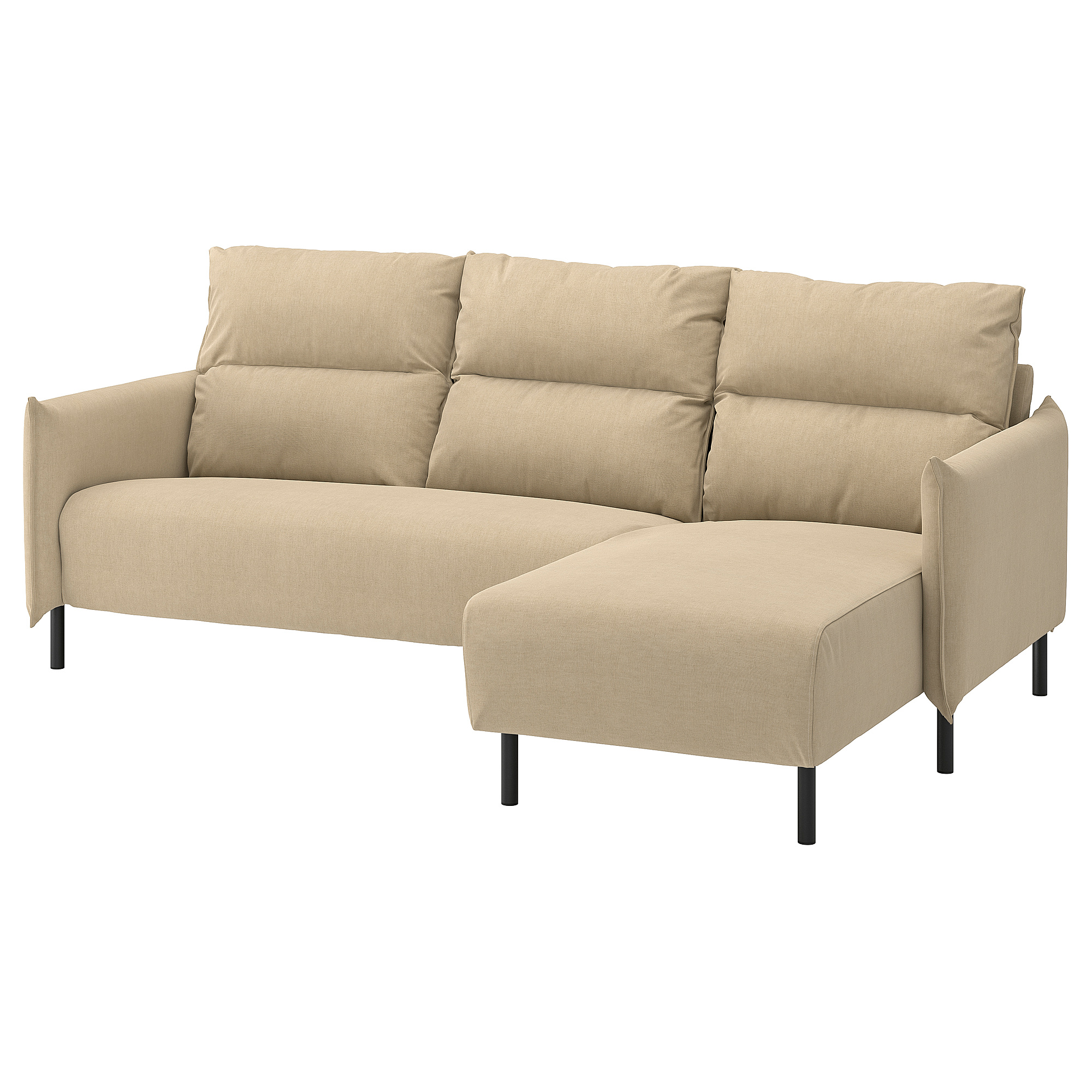 MANNARP 3-seat sofa with chaise longue