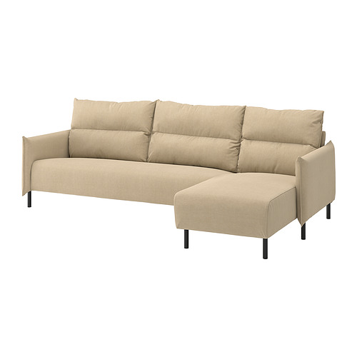 MANNARP 4-seat sofa with chaise longue
