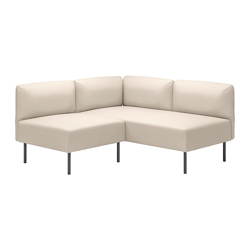 LILLEHEM modular corner sofa, 2-seat
