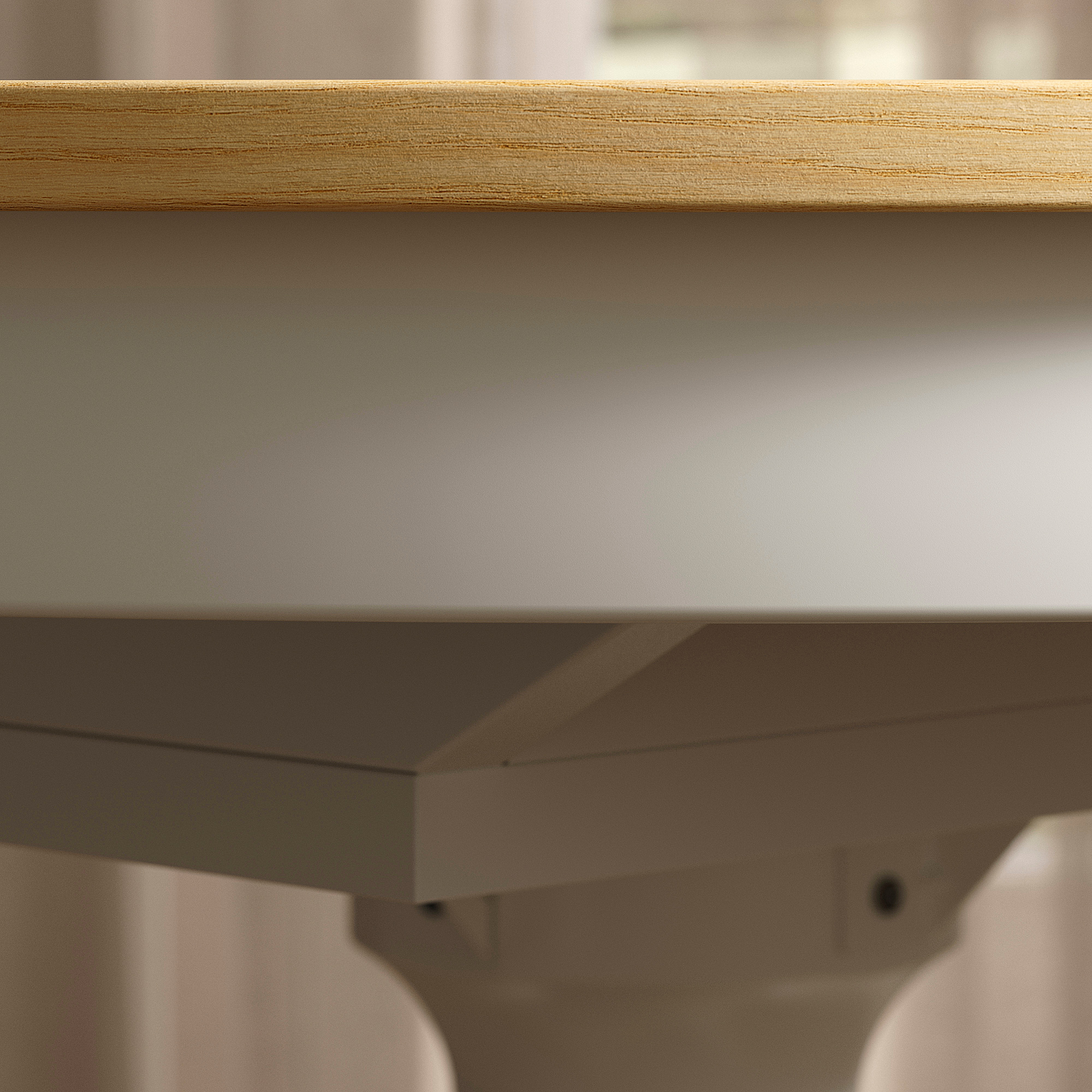 ROSENTORP/ROSENTORP table and 4 chairs