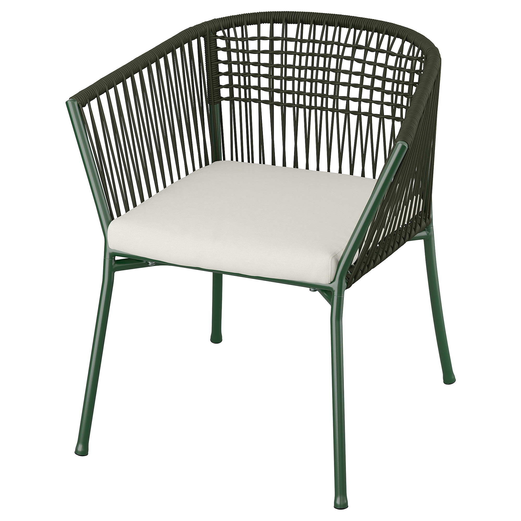 SEGERÖN chair with armrests, outdoor