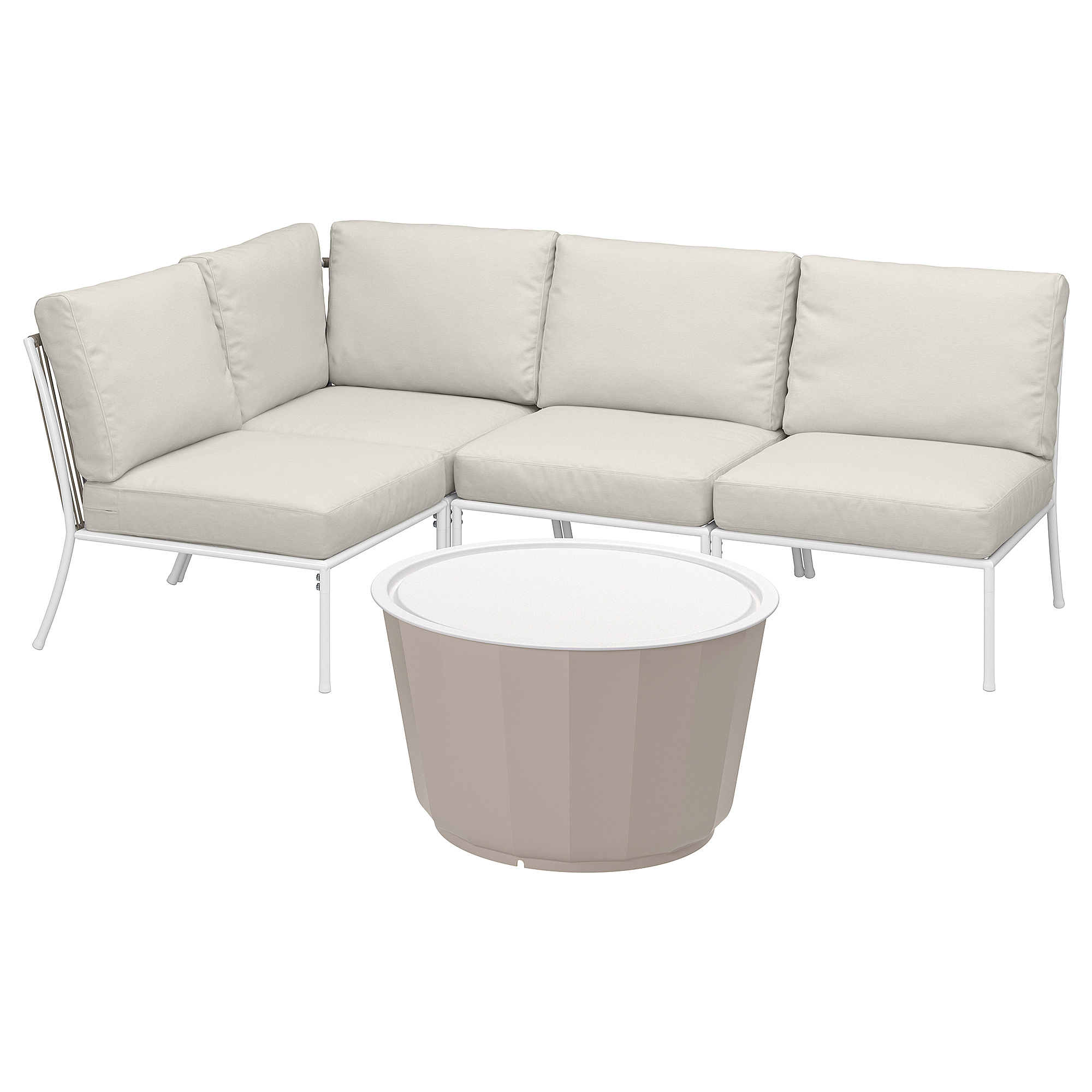 SEGERÖN/LÅGASKÄR 3-seat conversation set