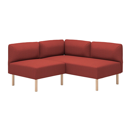 LILLEHEM modular corner sofa, 2-seat