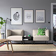 LILLEHEM 2-seat modular sofa with side table