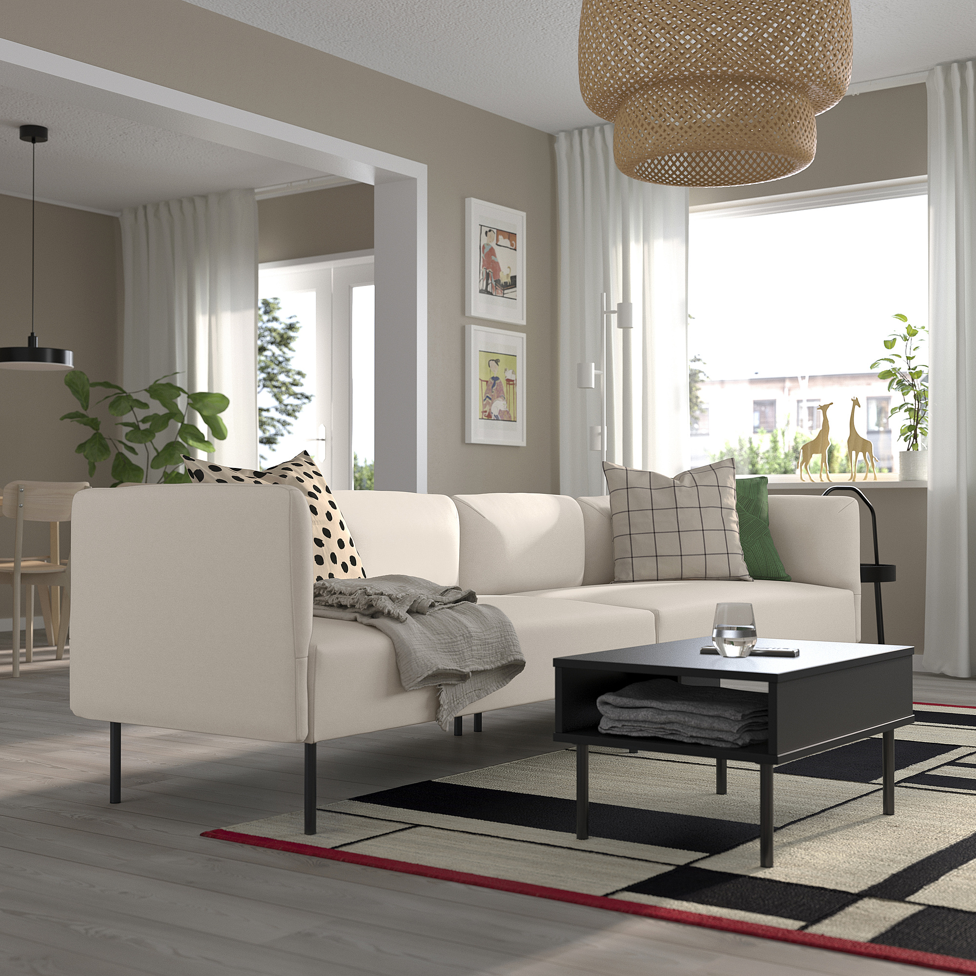 LILLEHEM 4-seat modular sofa
