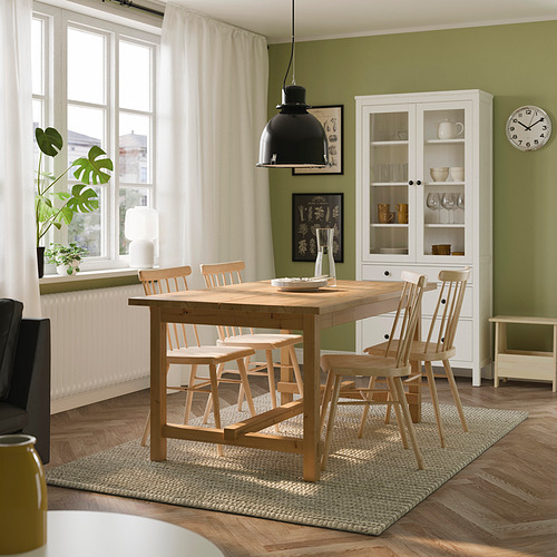 NORDVIKEN/HÖGVED table and 4 chairs