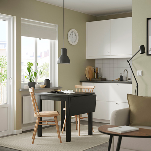 NORDVIKEN/HÖGVED table and 2 chairs