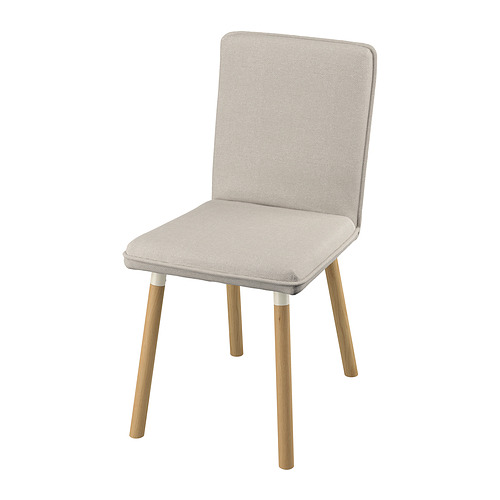TONSTAD - chair, Fridtuna light beige/oak effect | IKEA Taiwan Online - PE989002_S4