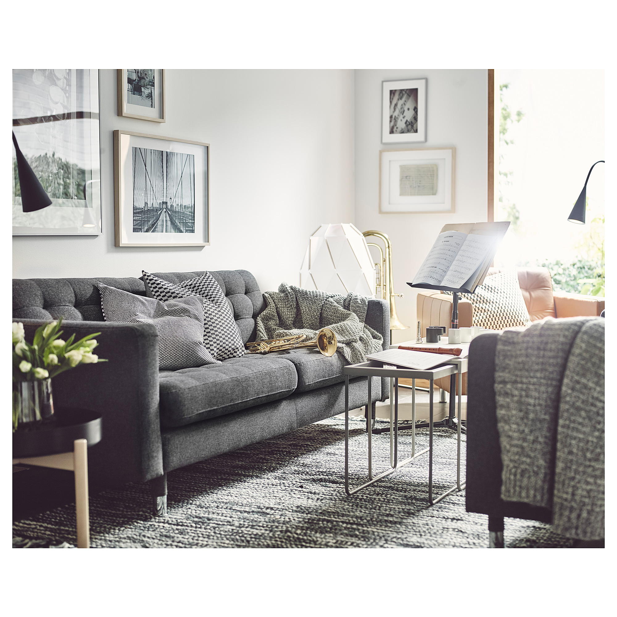 LANDSKRONA 3-seat sofa