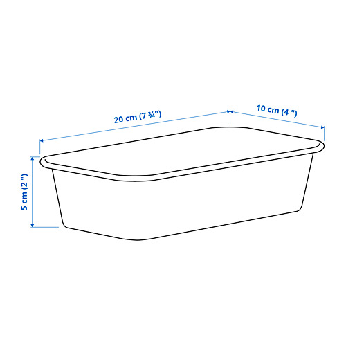 NOJIG - 收納盒, 塑膠/米色 | IKEA 線上購物 - PE801273_S4