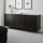 BESTÅ - wall-mounted cabinet combination, black-brown/Hanviken black-brown | IKEA Taiwan Online - PE744513_S1