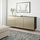 BESTÅ - wall-mounted cabinet combination, black-brown/Riksviken light bronze effect | IKEA Taiwan Online - PE744504_S1