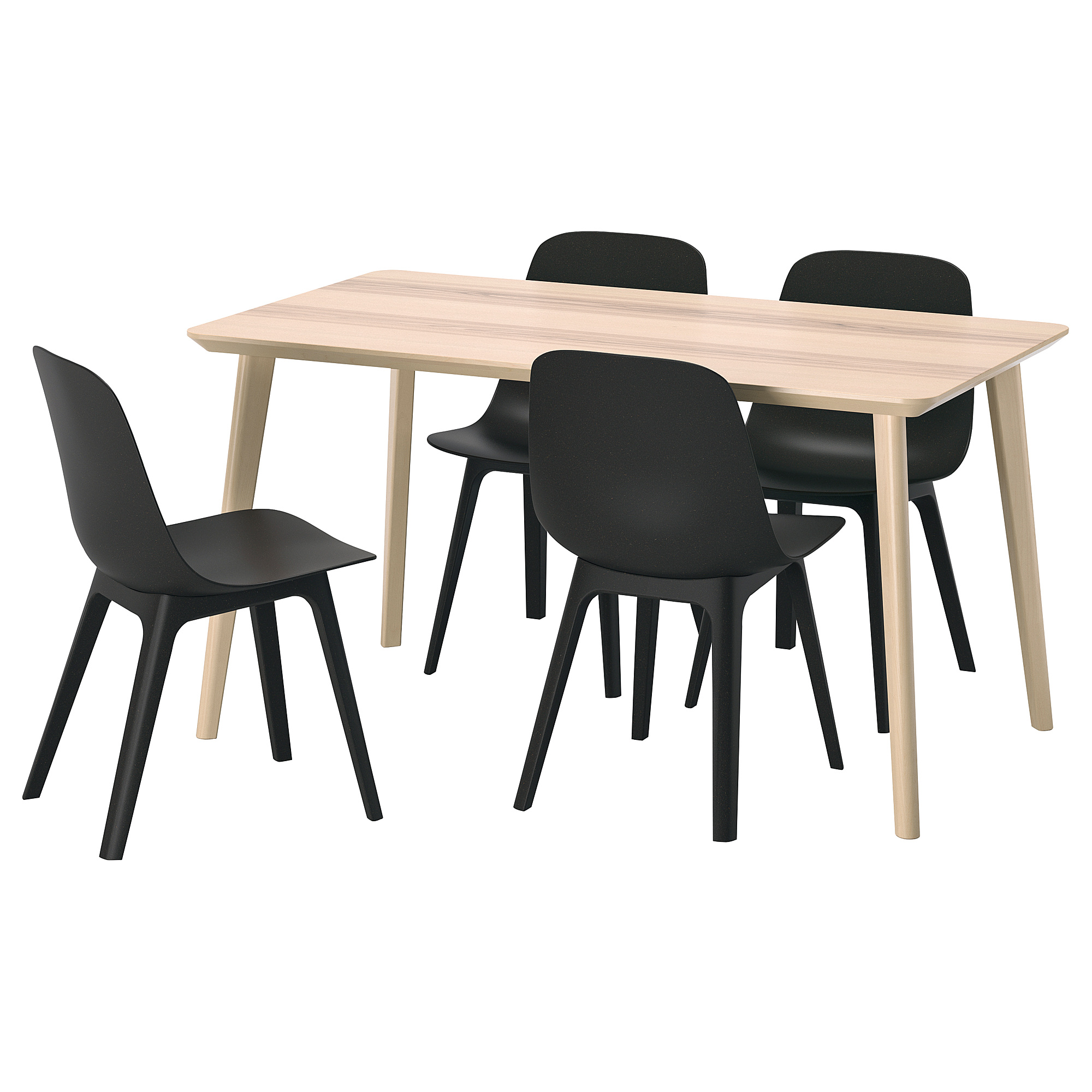 LISABO/ODGER table and 4 chairs