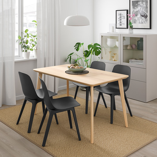 LISABO/ODGER table and 4 chairs
