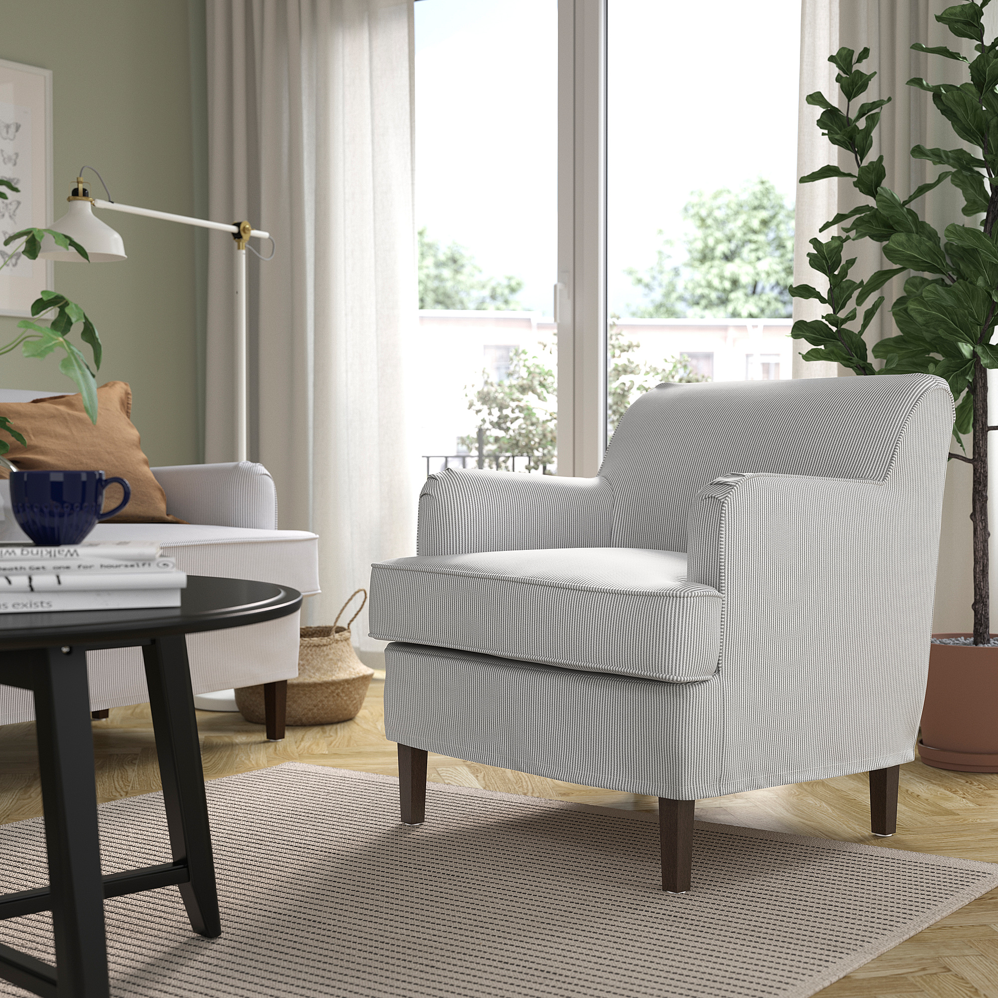 ROCKSJÖN armchair