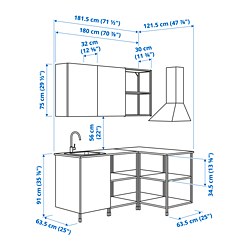 SKYDRAG/TRÅDFRI - lighting kit, 4 x led lighting strips 60cm, white | IKEA Taiwan Online - PE827573_S3