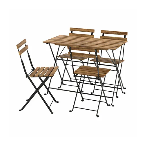 TÄRNÖ - 戶外餐桌椅組，黑色/淺棕色 | IKEA 線上購物 - PE798565_S4